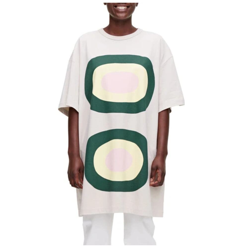 NEW MARIMEKKO  Big Melooni T-Shirt Dress Size Medium
